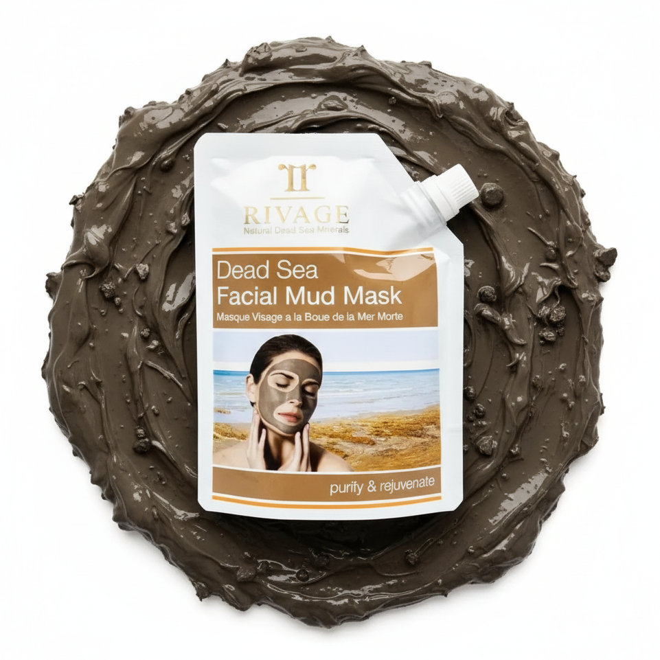 Masque visage à la boue de la mer morte