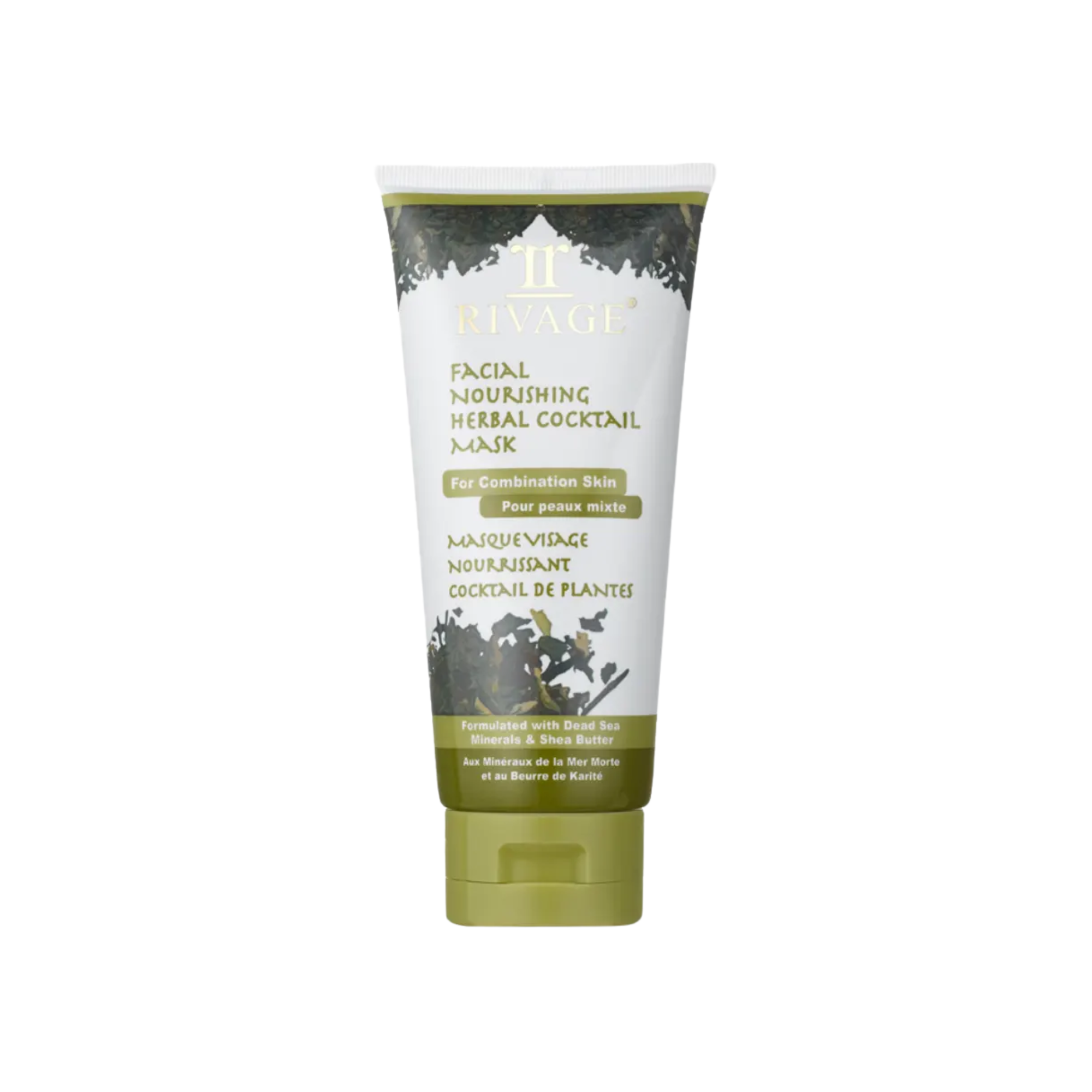 Masque facial nourrissant au cocktail de plantes