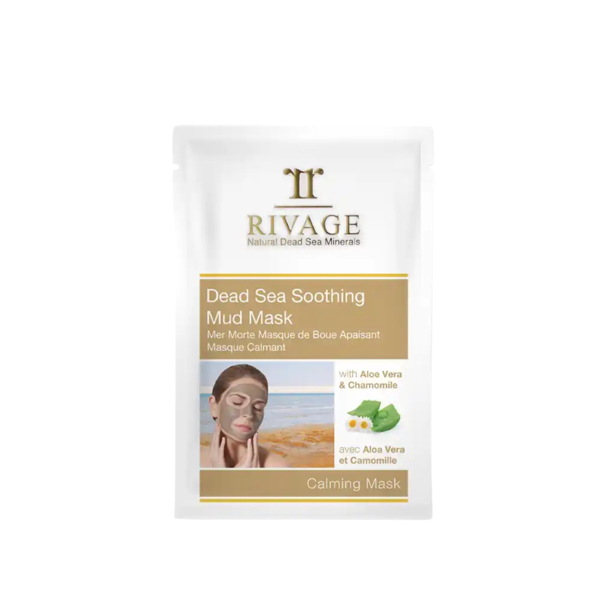 Masque visage apaisant à la boue de la mer Morte