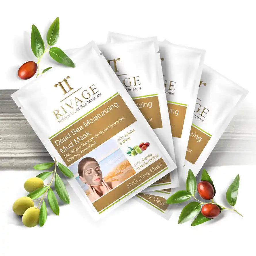 Masque visage hydratant à la boue de la mer Morte