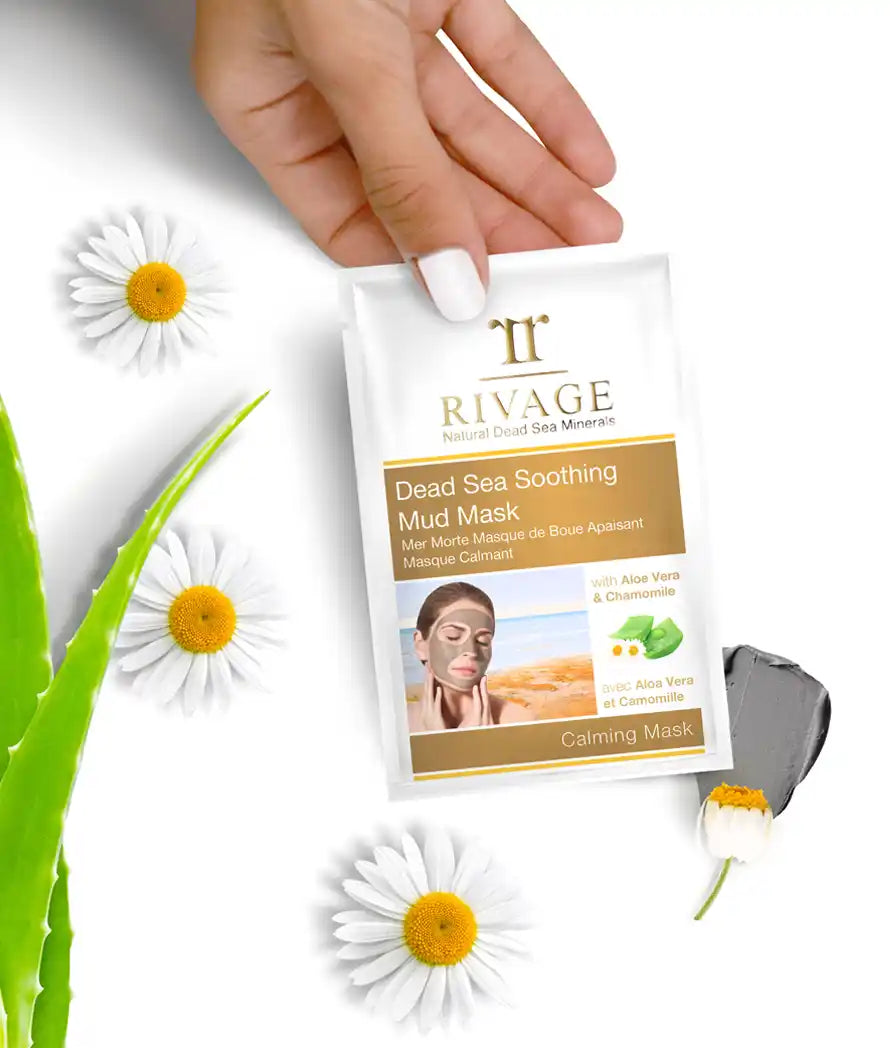 Masque visage apaisant à la boue de la mer Morte